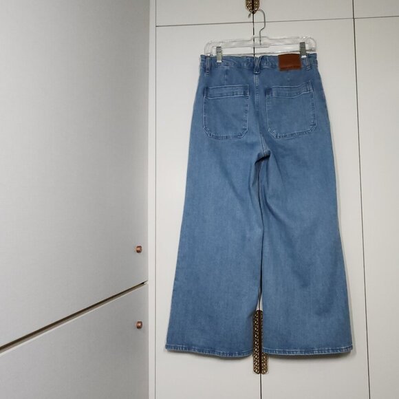 Point Sur Wide-Leg Crop Jeans Women's Size 29 - Picture 2 of 8